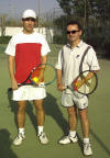 Paco Galeote junto a Enrique Olmo