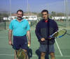 Martin Leyva junto a Miguel A. Lupion