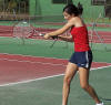 Teresa Ferrer, medalla de oro en dobles mixtos